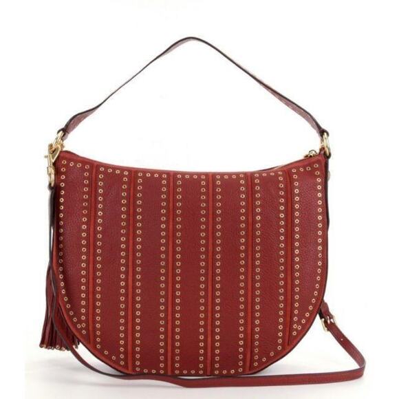 MICHAEL KORS Brooklyn Grommet Hobo NWT - Picture 1 of 10